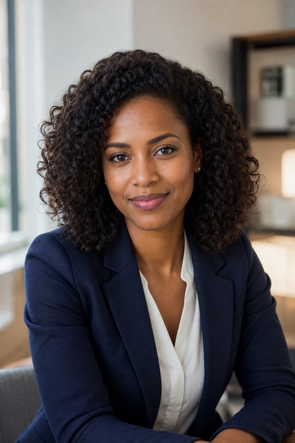Portrait éditorial de Camille N'Diaye